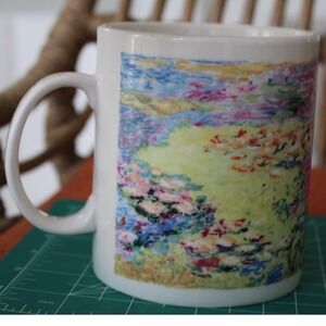 Chaleur Master Impressionists Claude Monet Water Lilies Ceramic Coffee Mug 12oz